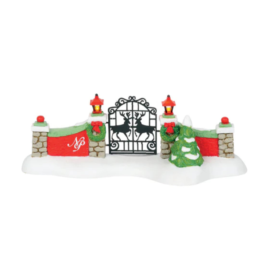Department 56 - North Pole Village - North Pole Gate