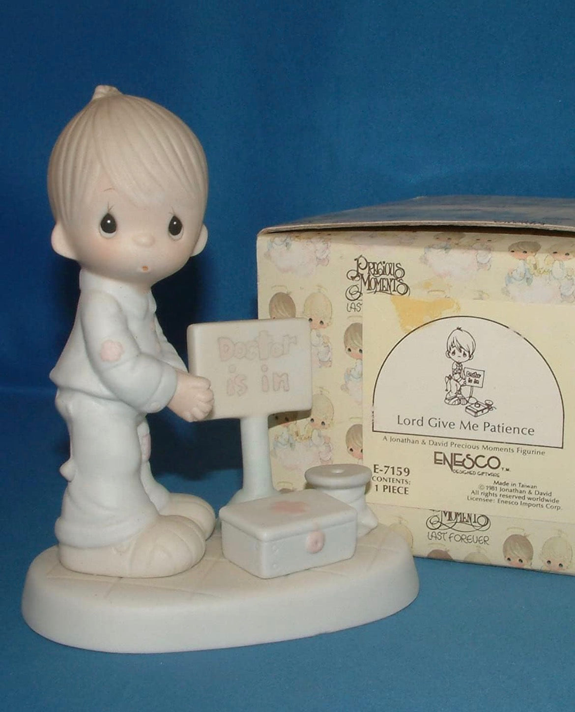 Lord, Give Me Patience - Precious Moment Figurine
