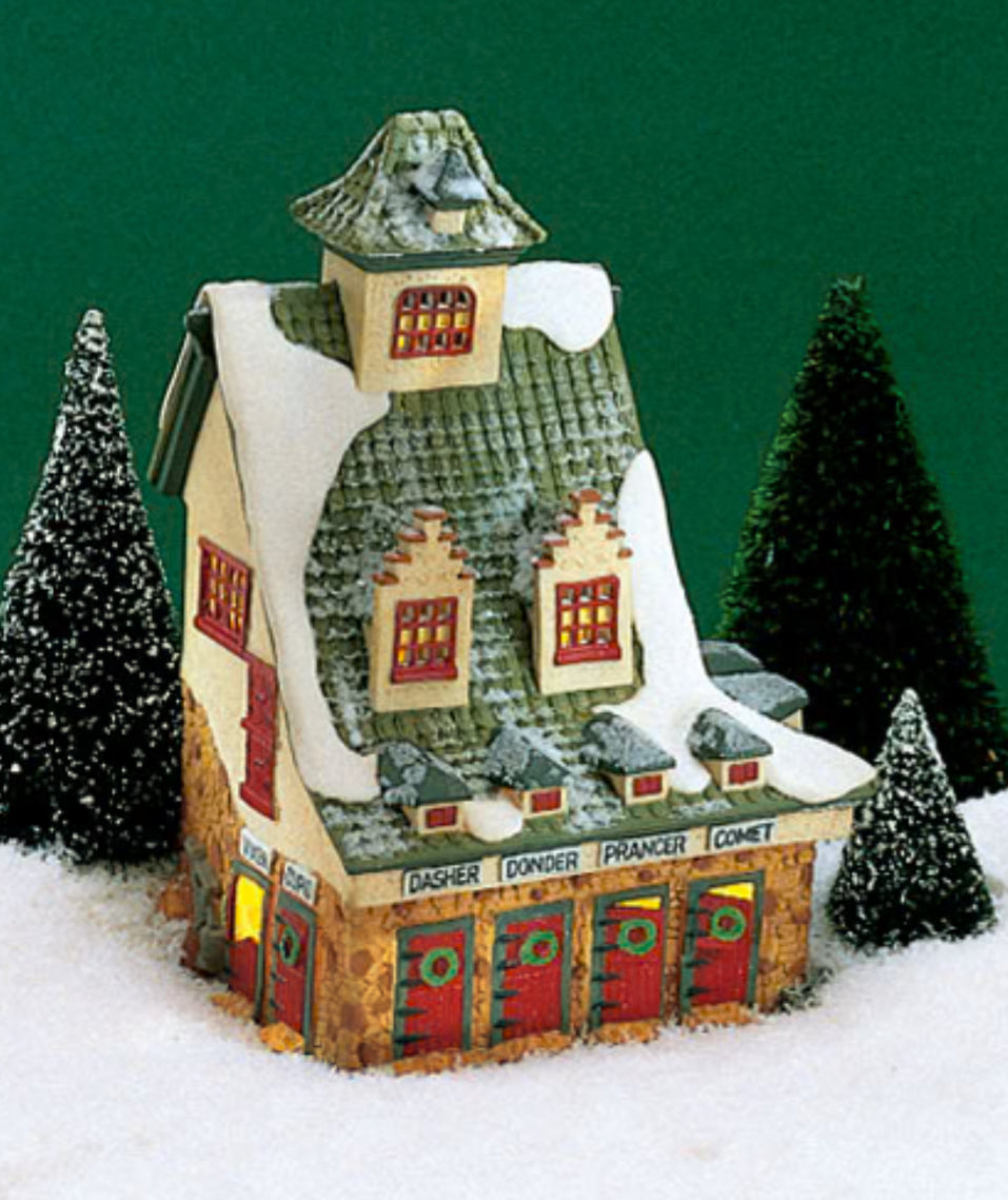 Department 56 - North Pole Village - Reindeer Barn