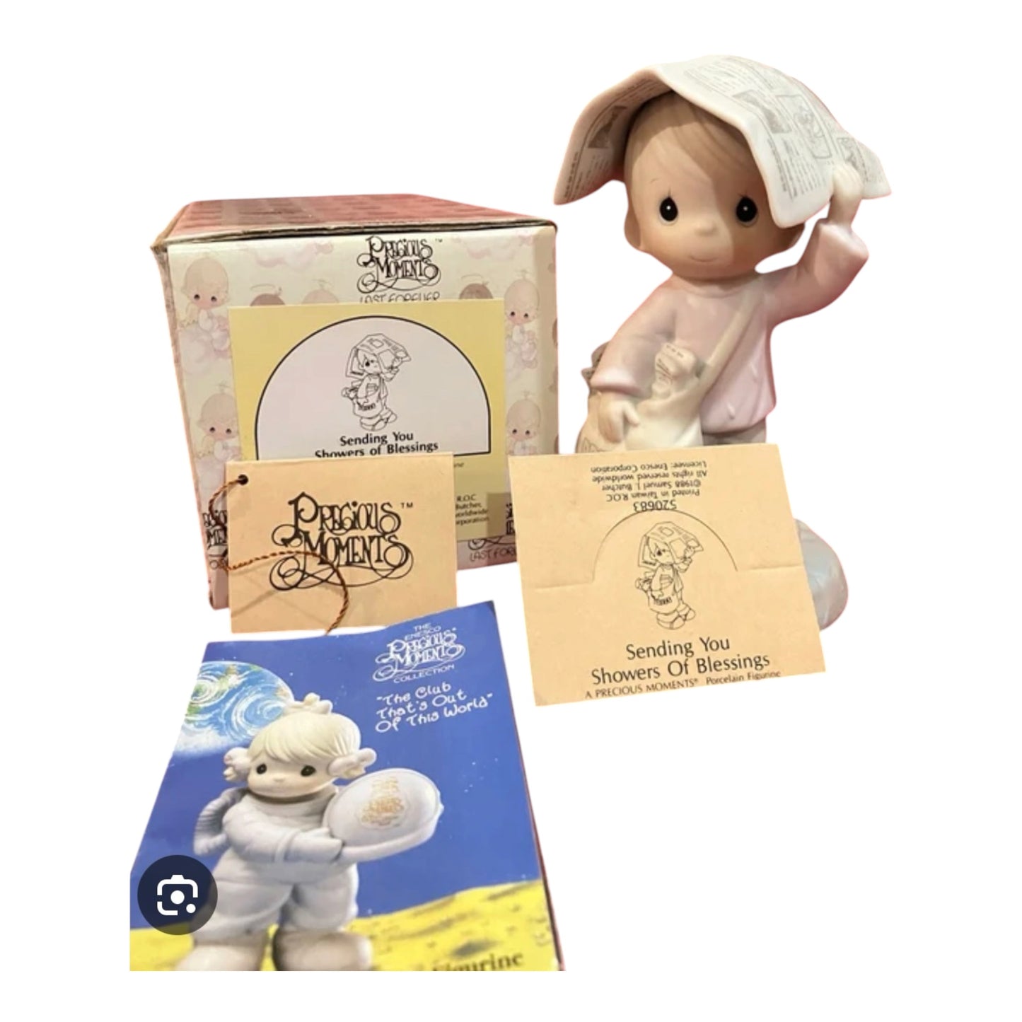 Sending You Showers Of Blessings - Precious Moment Figurine