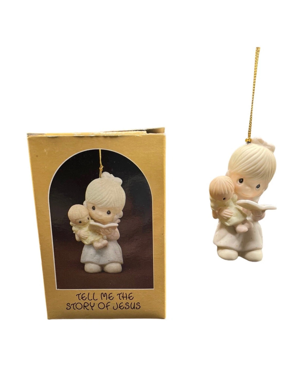 Tell Me The Story Of Jesus - Precious Moment Ornament