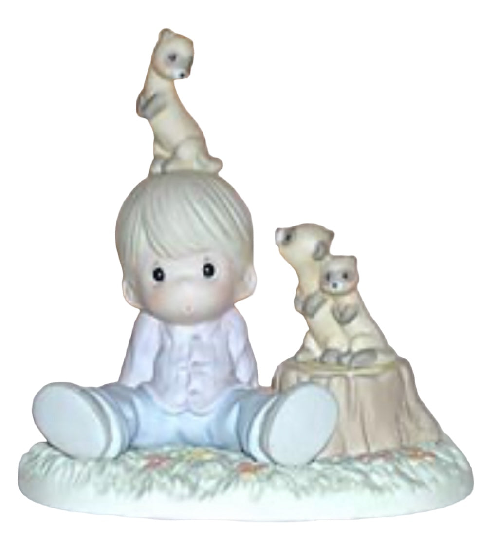 Head And Shoulders Above The Rest - Precious Moment Figurine