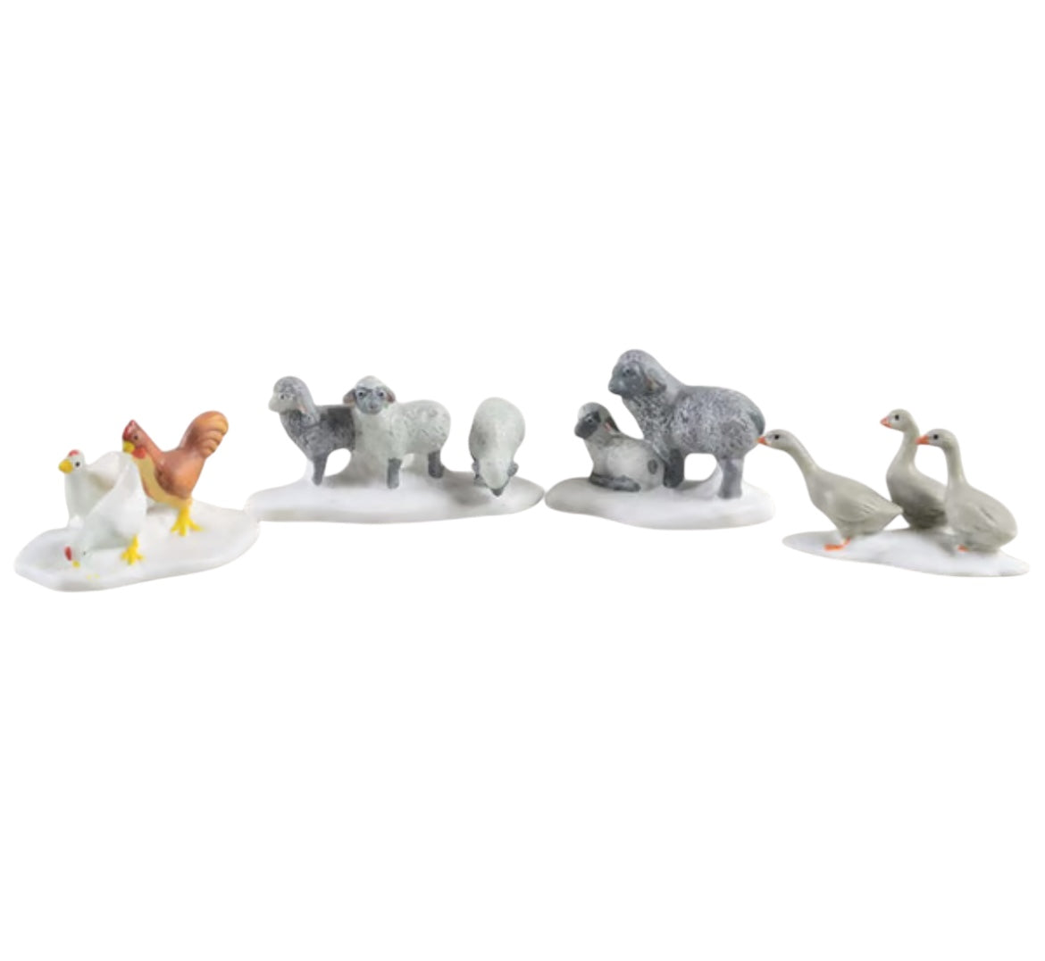 Department 56 - New England Village - Farm Animals