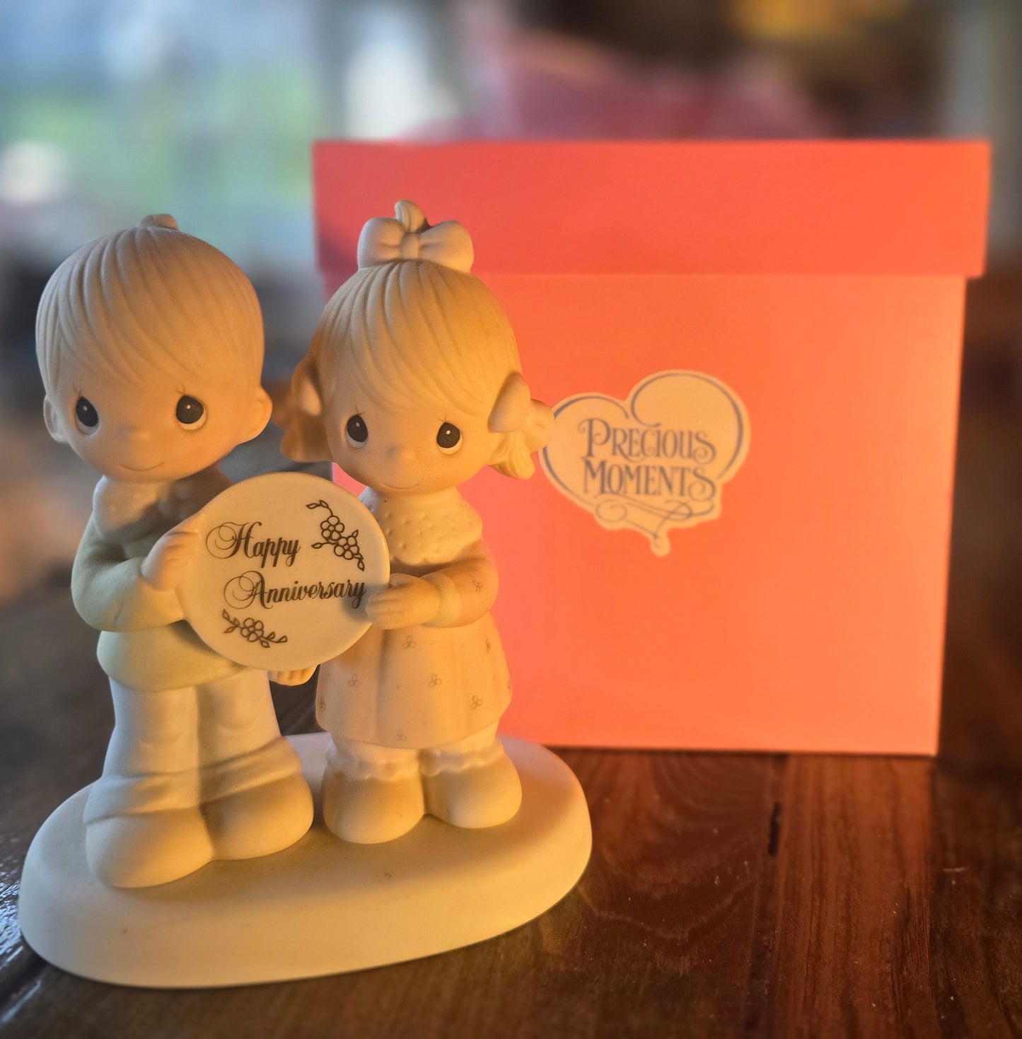 God Blessed Our Years Together With So Much Love And Happiness - Precious Moment Figurine
