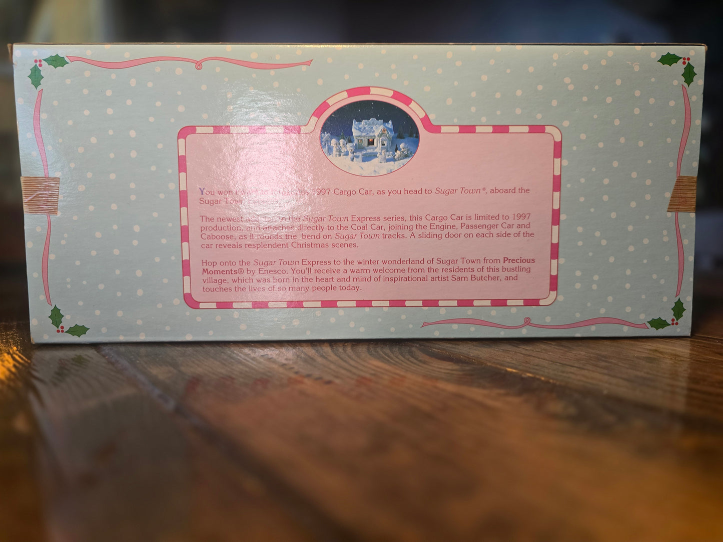 Sugar Town Train Express Cargo Car - Precious Moments