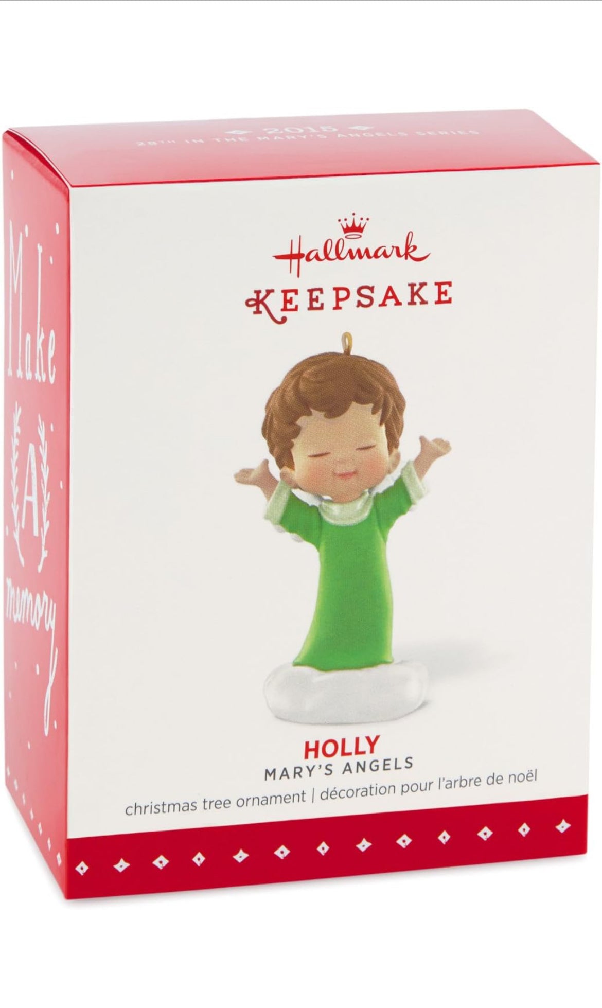 Hallmark 2015 Keepsake Ornament - Mary's Angels - Holly #28