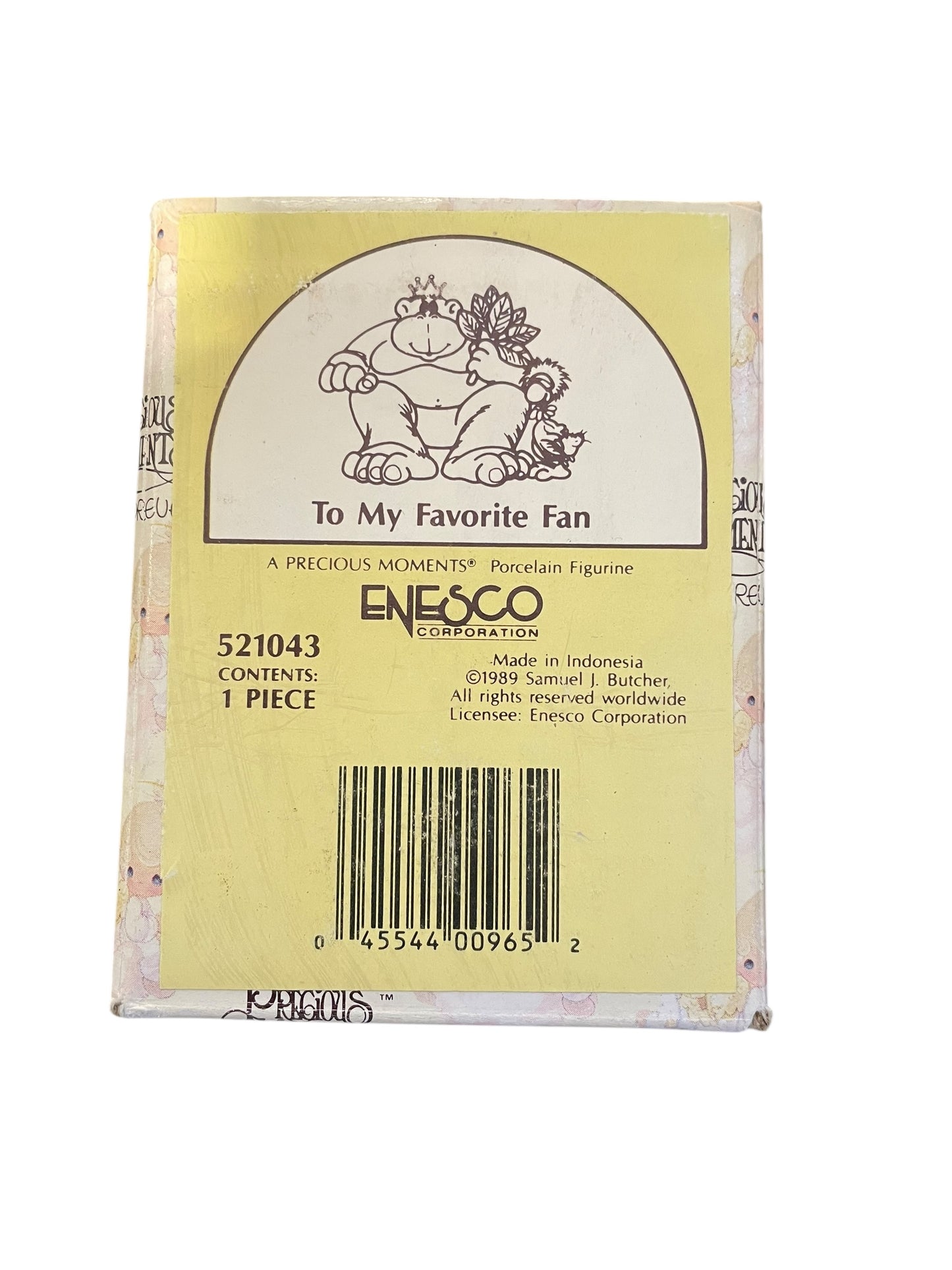 To My Favorite Fan - Precious Moment Figurine