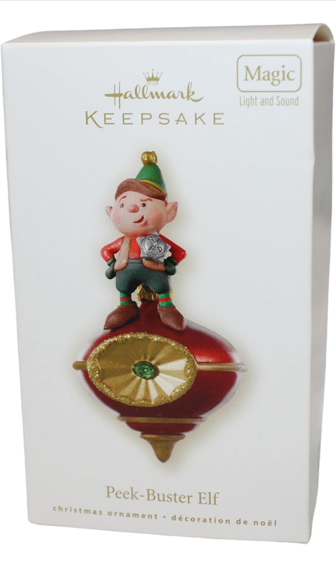 Hallmark 2008 Keepsake Ornament - Peek Buster Elf
