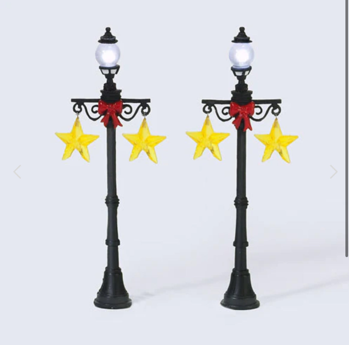 Department 56 - Village Accessories - Christmas Star Street Lights