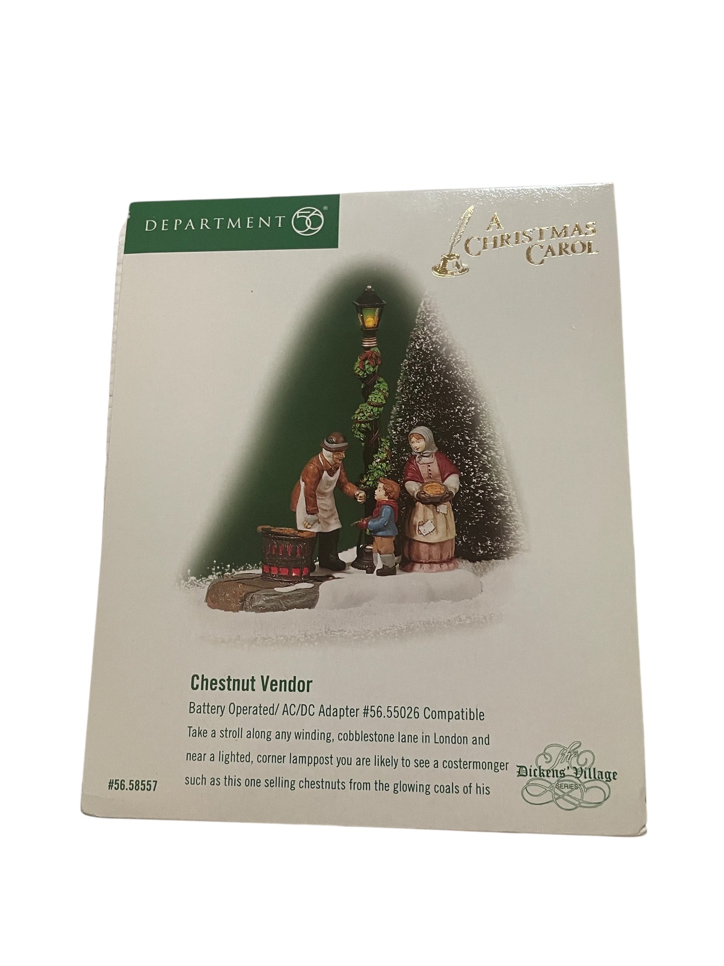 Department 56 - Dickens Village - A Christmas Carol - Chestnut Vendor