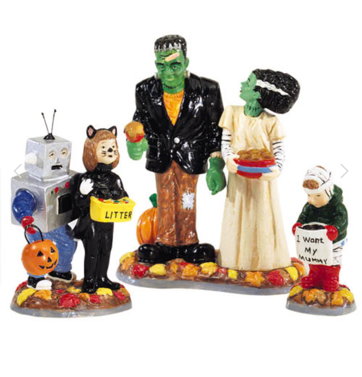 Department 56 - Snow Village - Halloween - Treats For The Kids