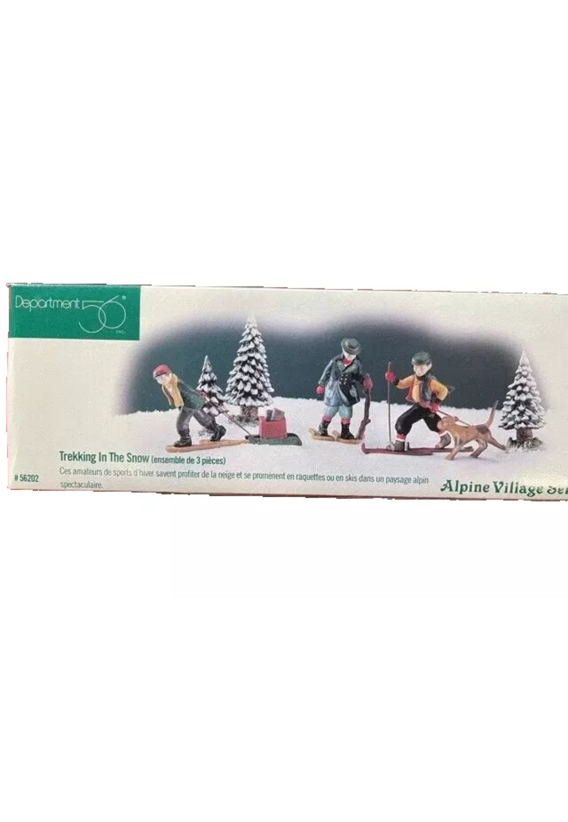 Department 56 - Alpine Village - Trekking In The Snow