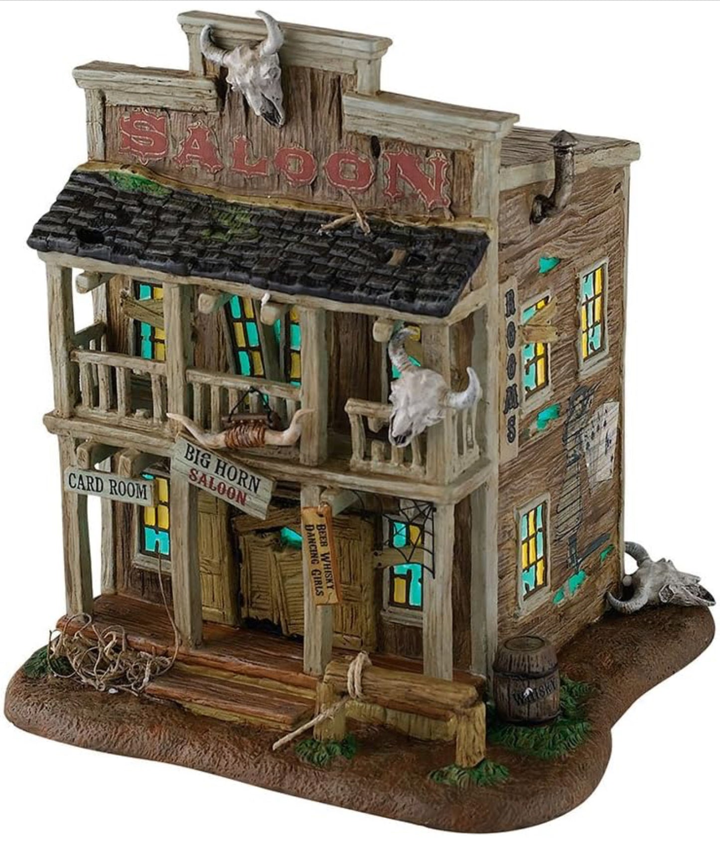 Department 56 - Snow Village - Halloween - Big Horn Saloon