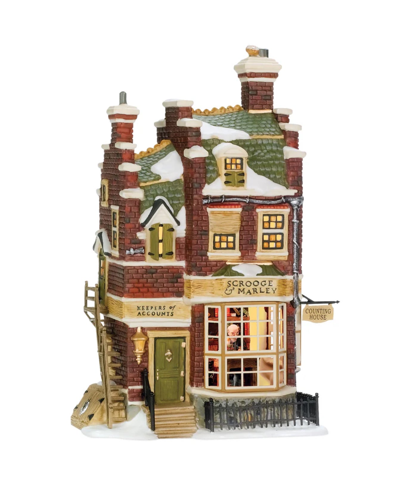 Department 56 - Dickens Village - Scrooge & Marley Counting House