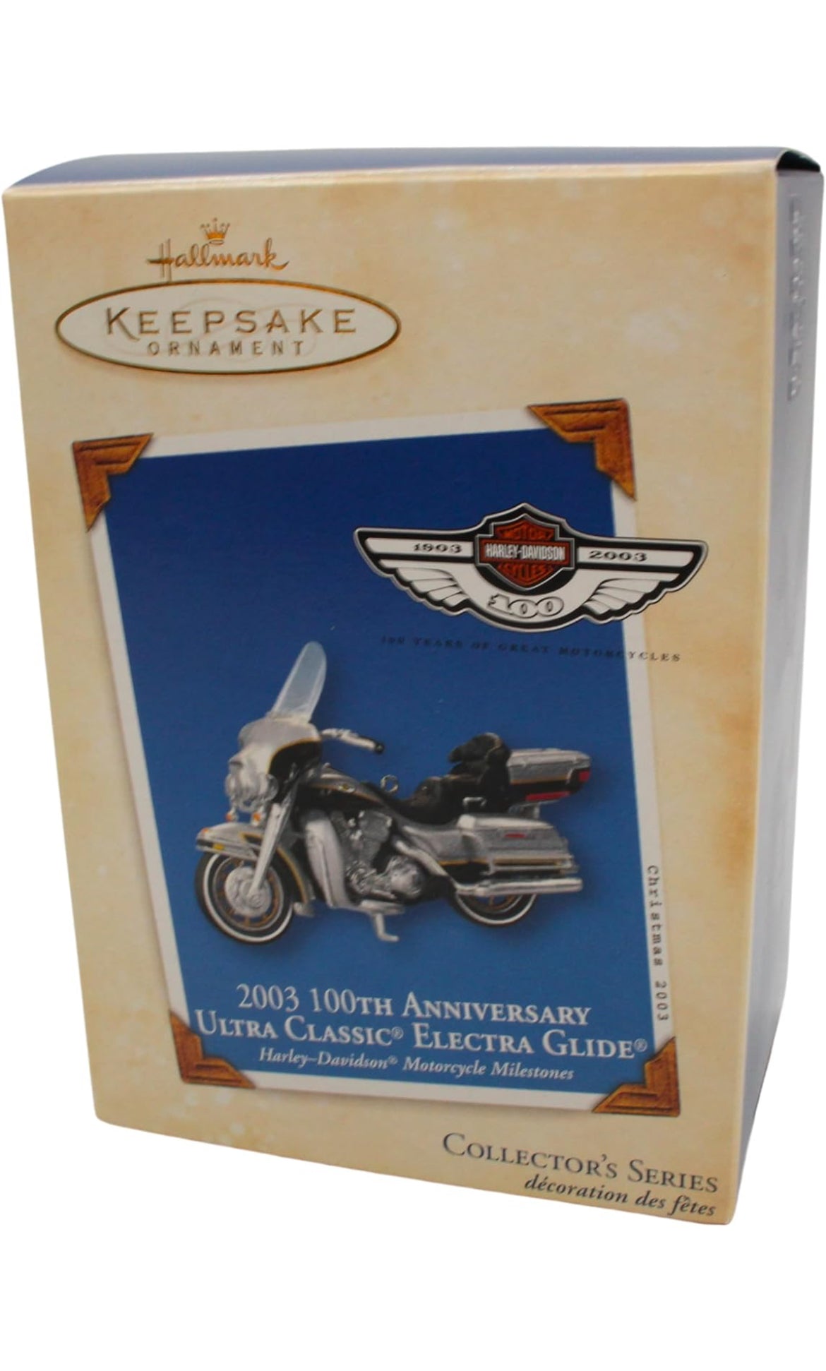 Hallmark Keepsake Ornament - Harley Davidson #5 100th Anniversary Ultra Classic Electric Glide