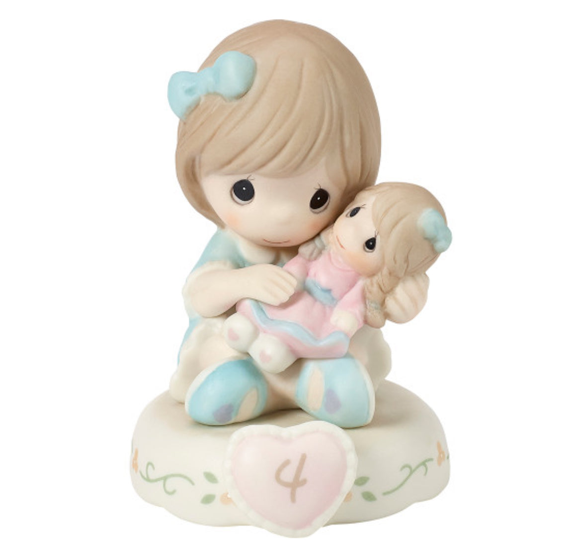 Growing in Grace Age 4 (New)- Precious Moment Figurine 152010