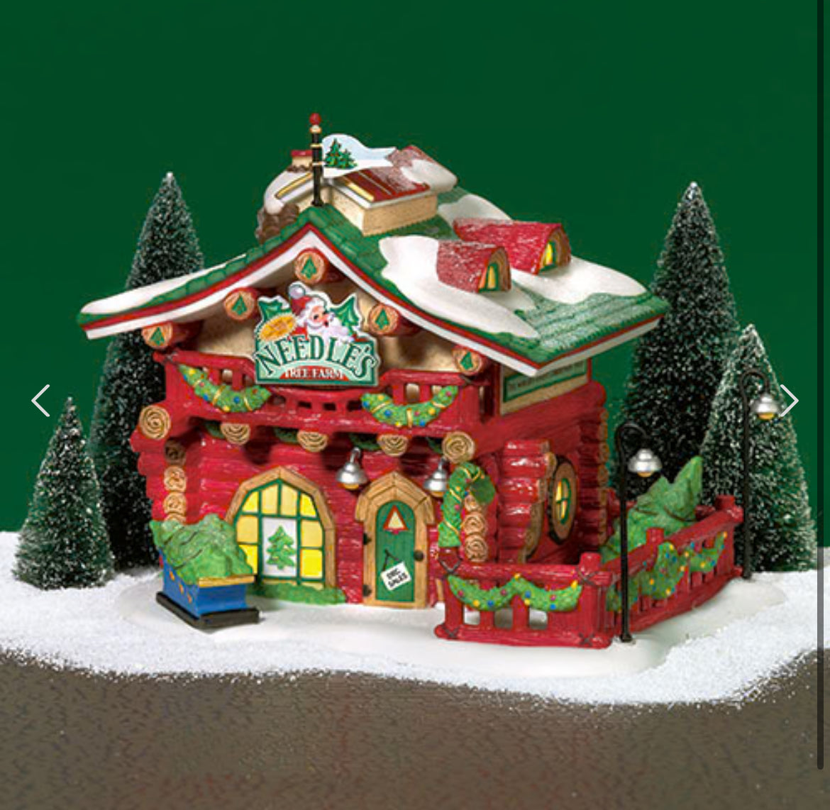 dept 56 north pole woods gone fishing Department 56 - North Pole Village
