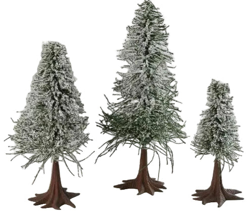Department 56 - Village Accessories - Frosted Norway Pines (Set of 3)