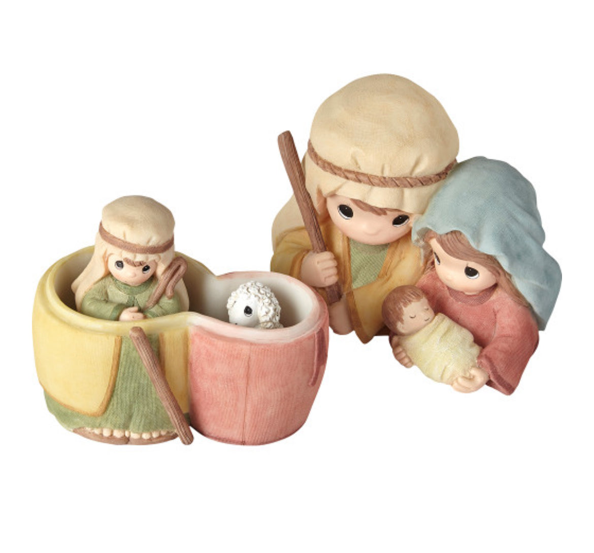 Celebrate The Miracle At The Heart Of Christmas Nesting Nativity Set
- Precious Moment Figurine