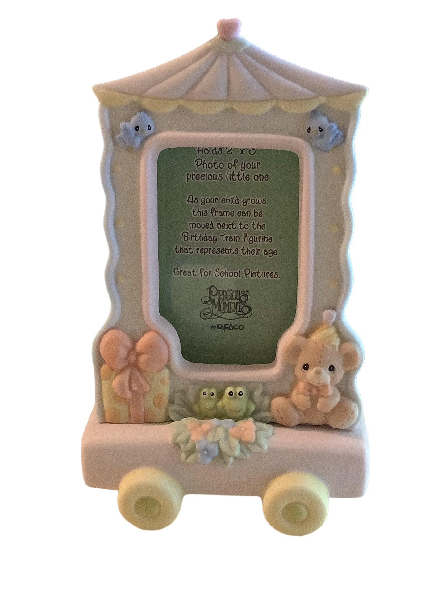 Birthday Train Frame - Precious Moments Figurine 119424