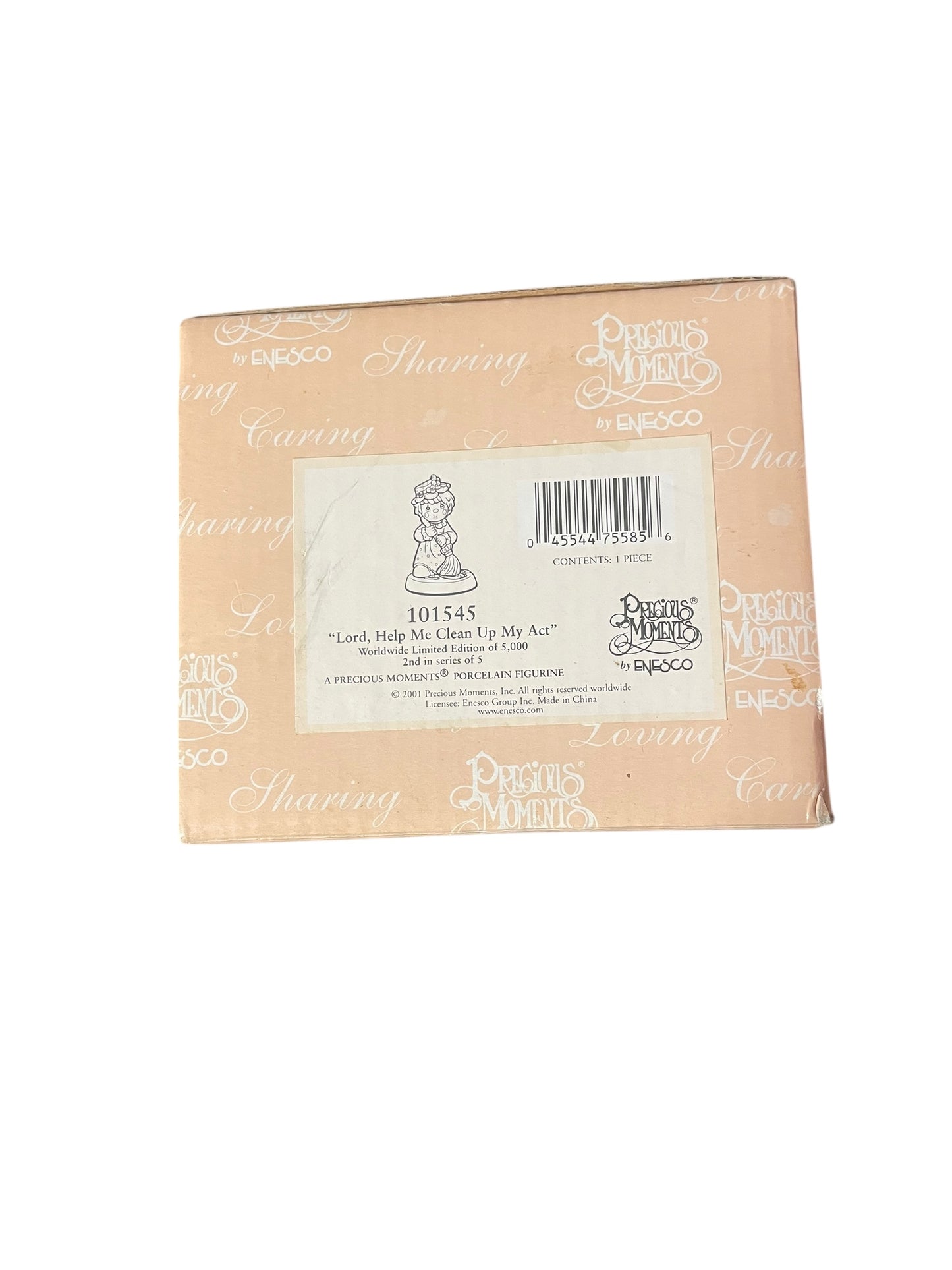 Lord, Help Me Clean Up My Act - Precious Moment Figurine