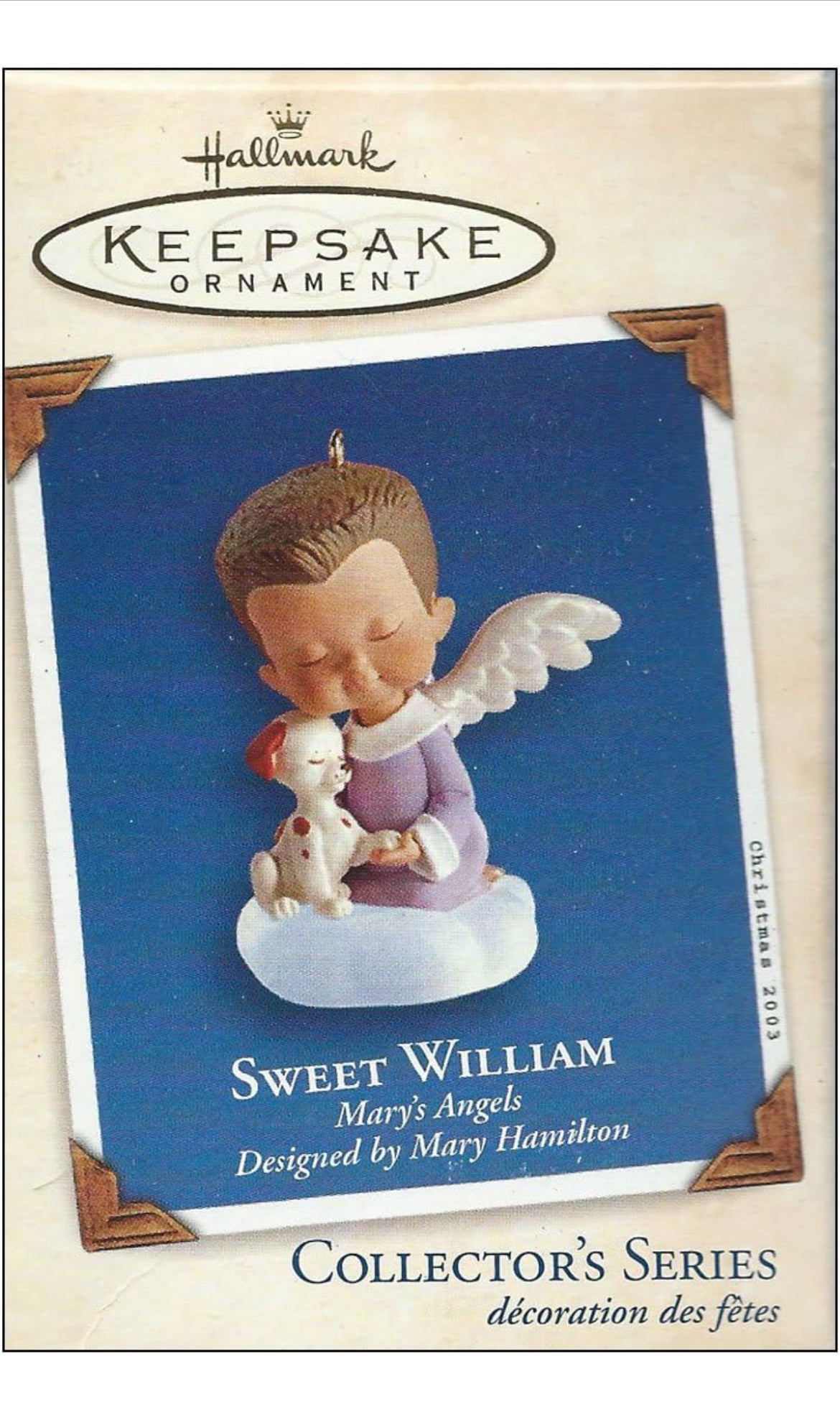 Hallmark 2003 Keepsake Ornament - Mary's Angels - Sweet William #16