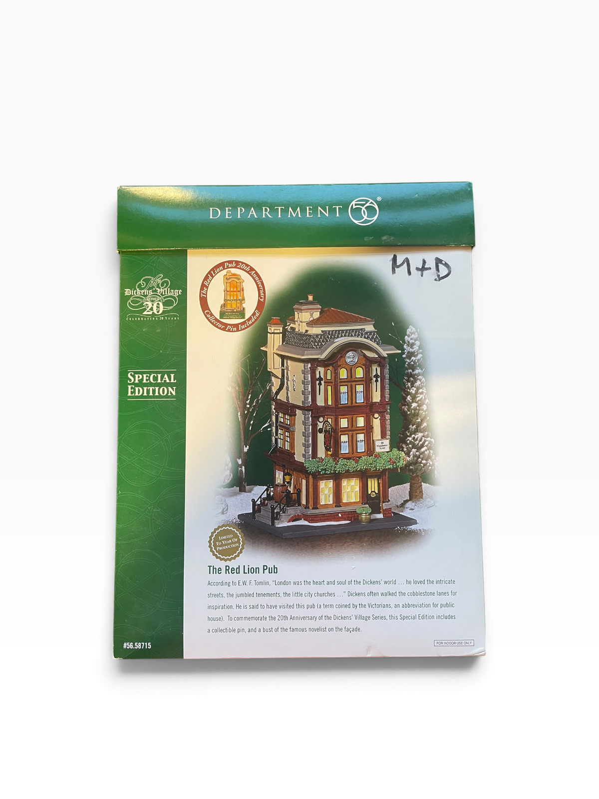Department 56 - Dickens Village - The Red Lion Pub