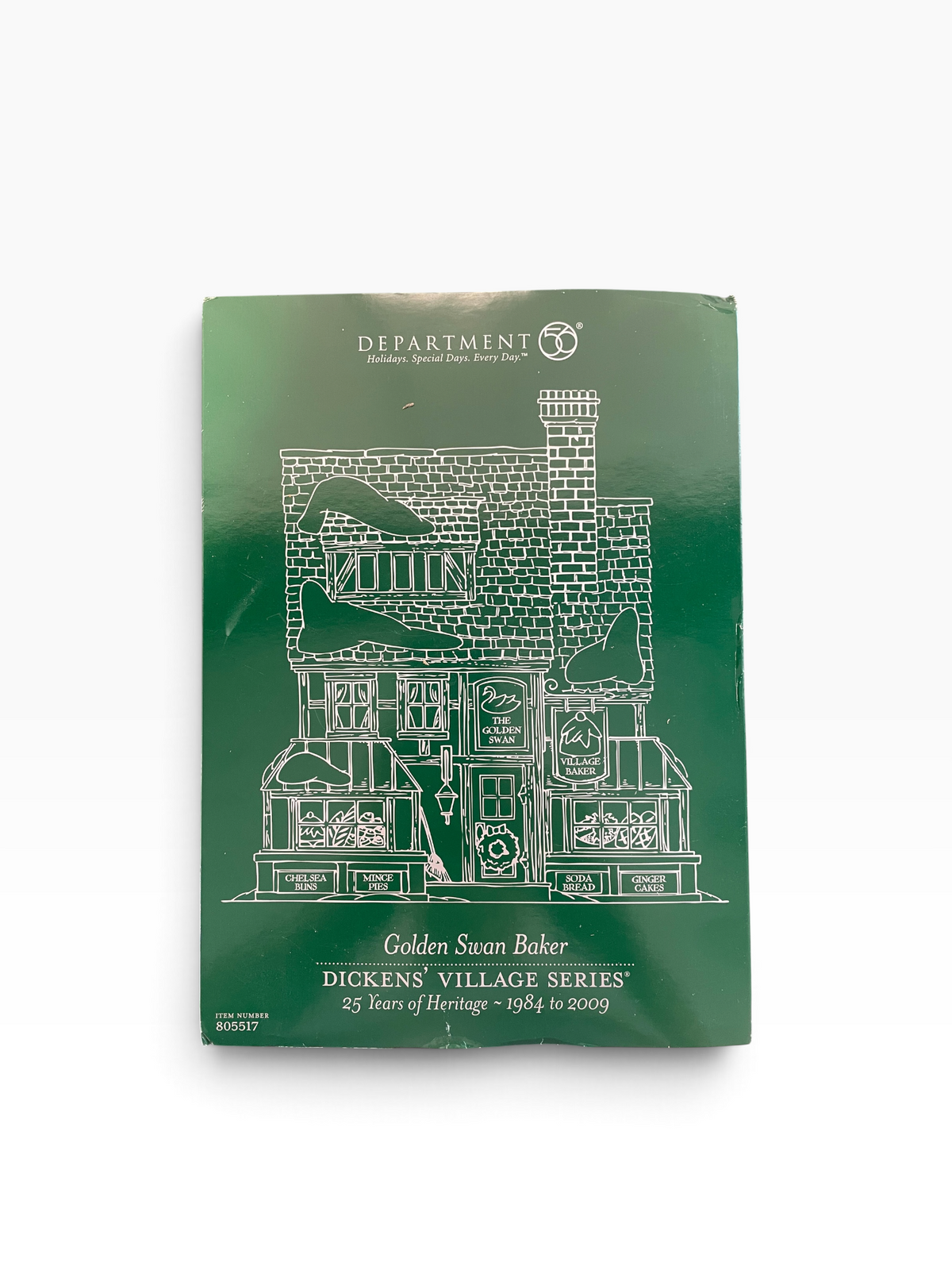 Department 56 - Dickens Village - Golden Swan Baker (25th Anniversary Edition)