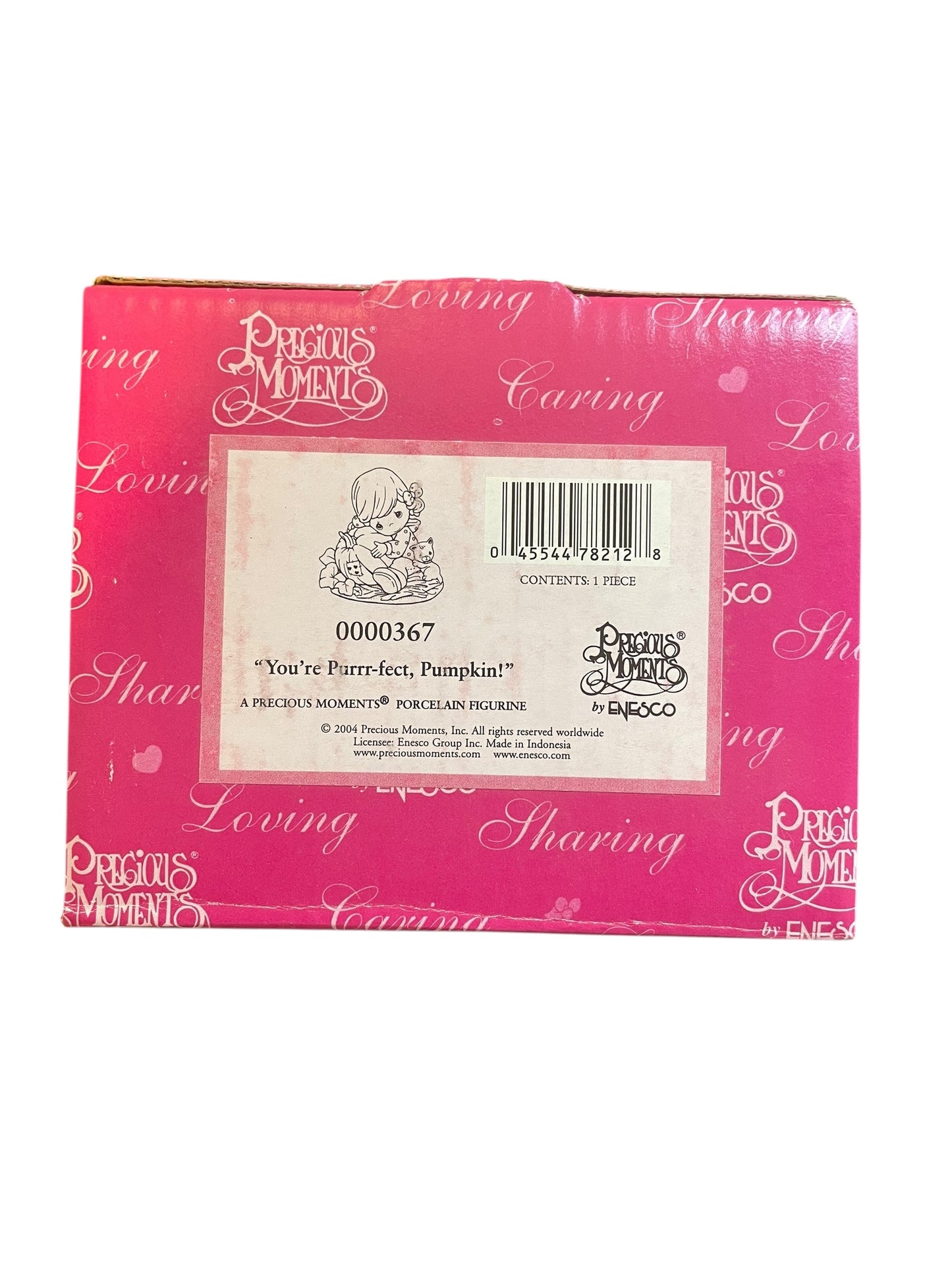 You're A Purrr-fect Pumpkin - Precious Moments Figurine 0000367