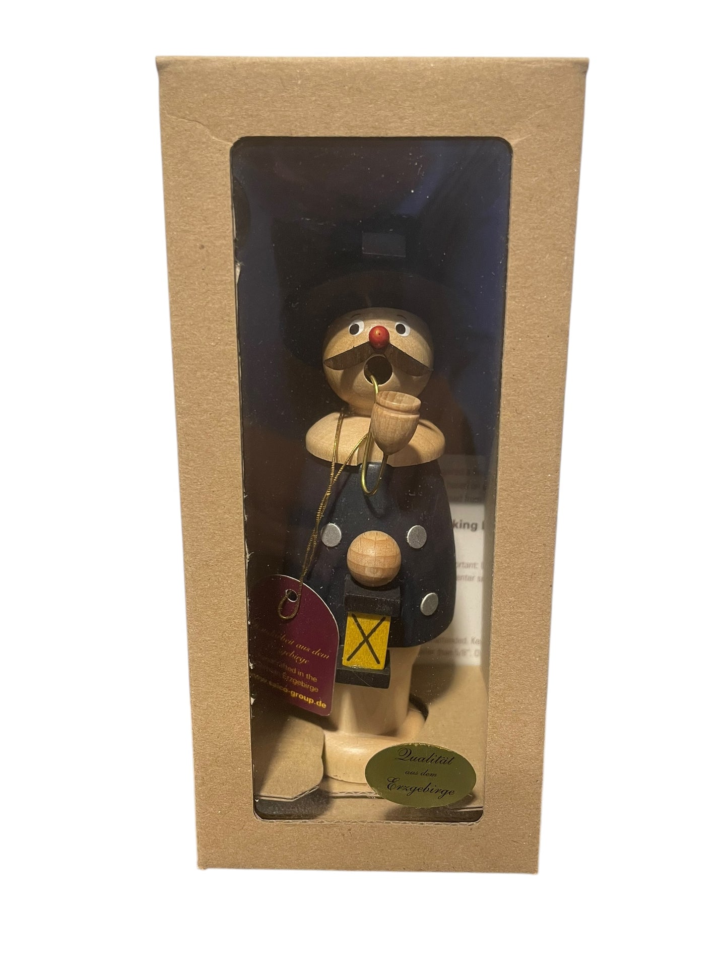 Saico Seiffen Erzgebirge - Miner 5" Mini Incense Smoker