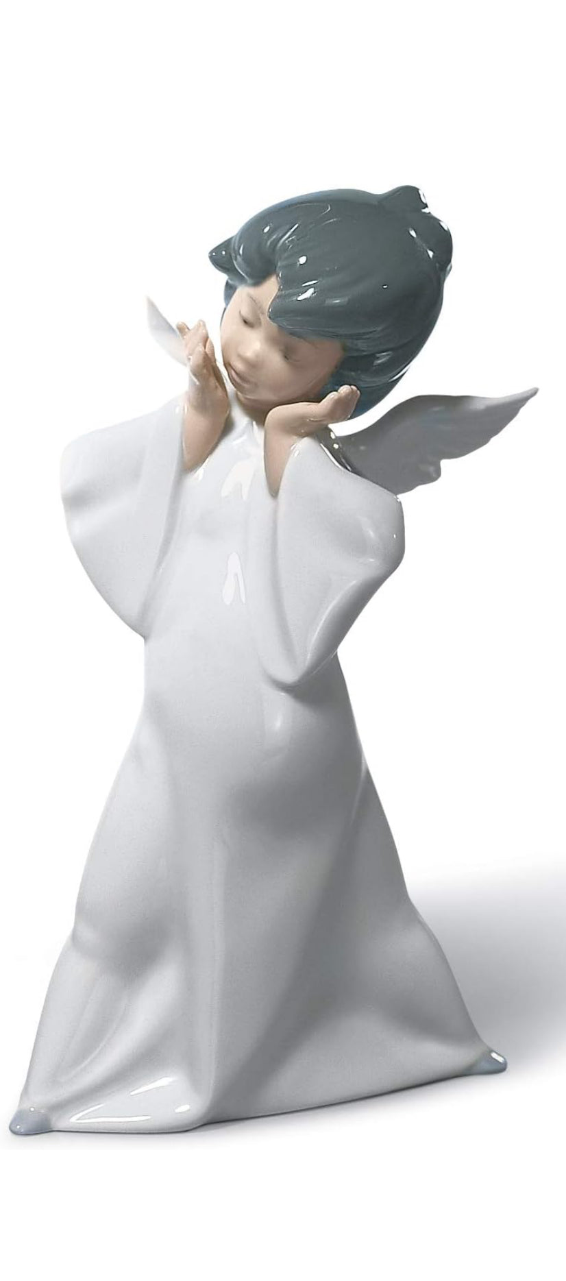 Lladro - Mime Angel Porcelain Figurine