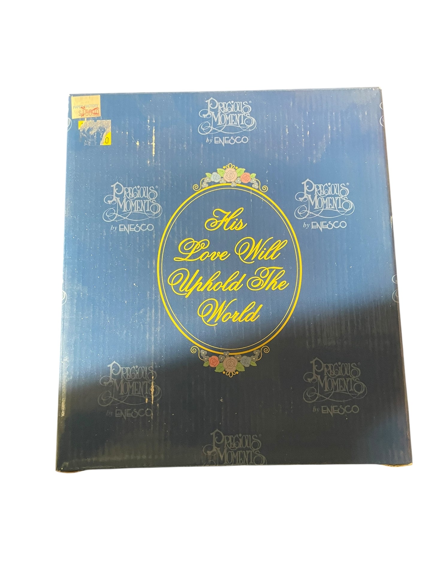 His Love Will Uphold The World - Precious Moment Figurine