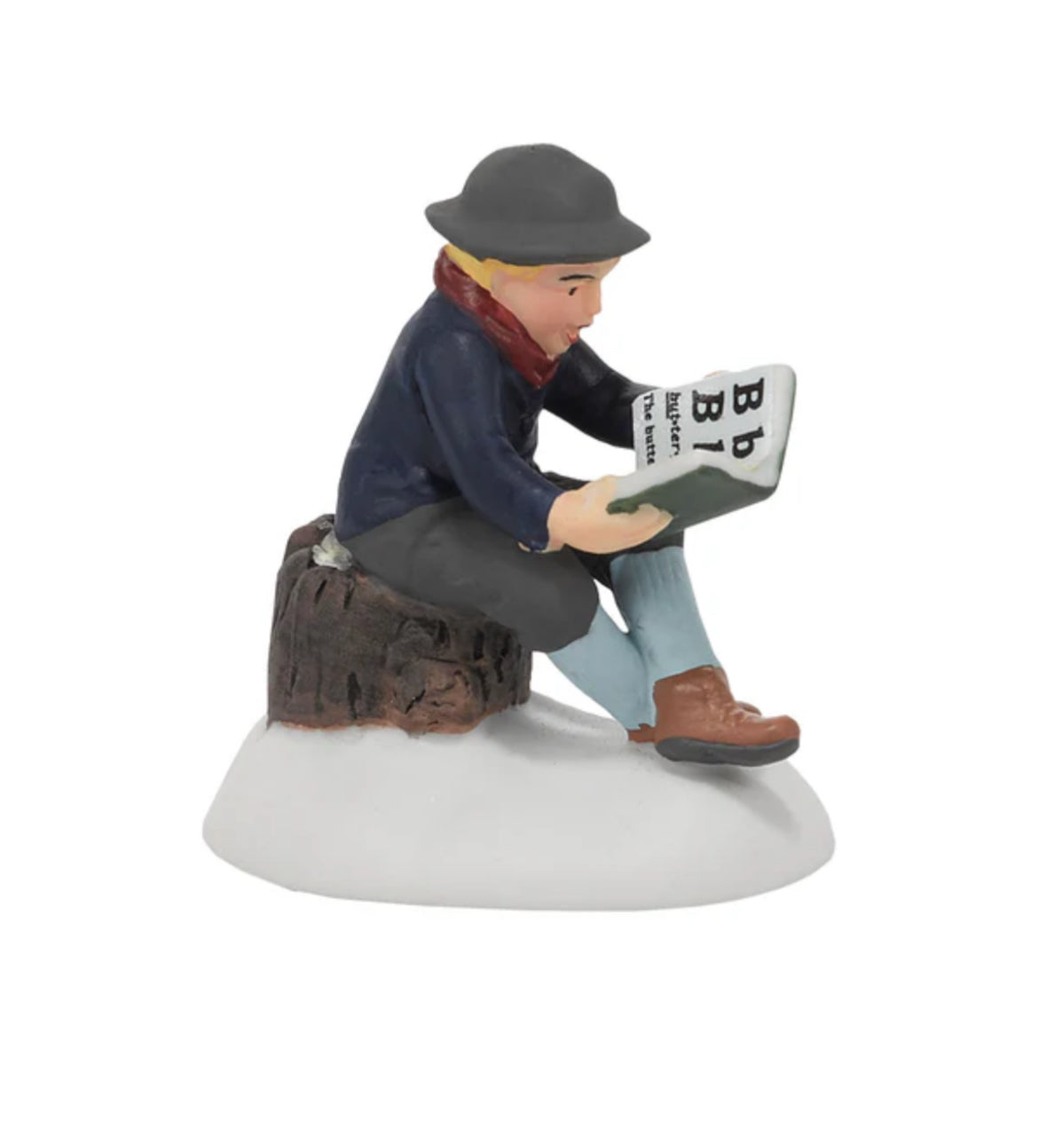 Department 56 - New England Village - All Is Safe Where All Can Read
