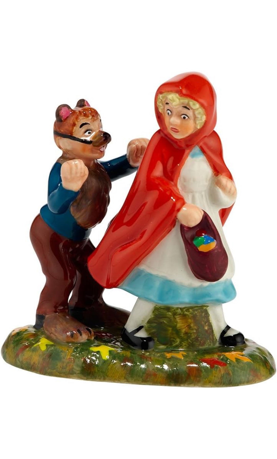 Department 56 - Snow Village - Halloween - Are You Afraid Of The Big Bad Wolf?