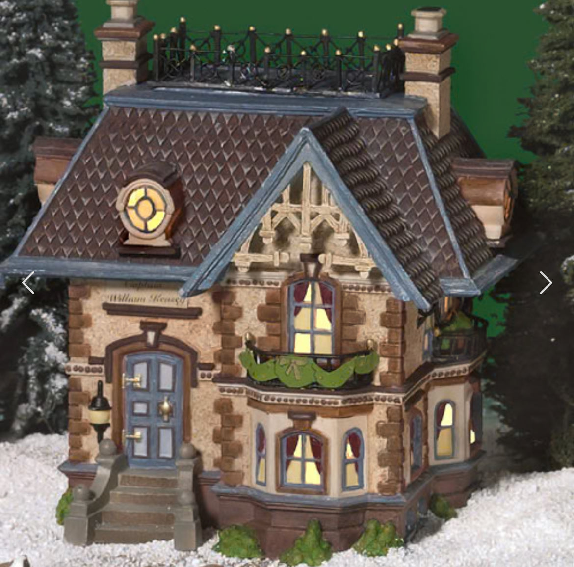 Department 56 - New England Village - Captain Kensey's House