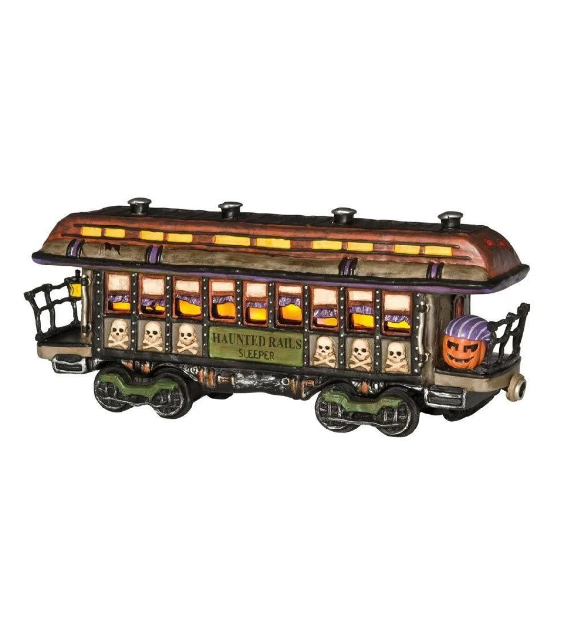Department 56 - Snow Village - Halloween - Haunted Rails Passenger Car