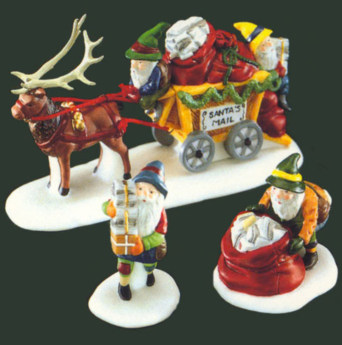 Department 56. The Original Snow Village. SANTA COMES TO TOWN. LE. NEW Department 56. The Original Snow Village. SANTA COMES TO TOWN. LE. NEW