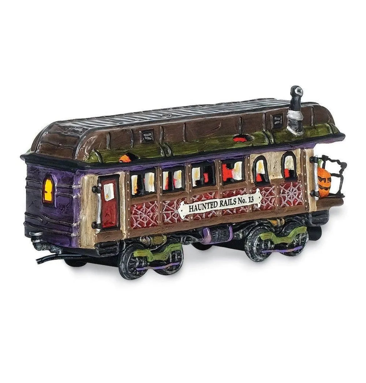 Department 56 - Snow Village - Halloween - Haunted Rails Dining Car