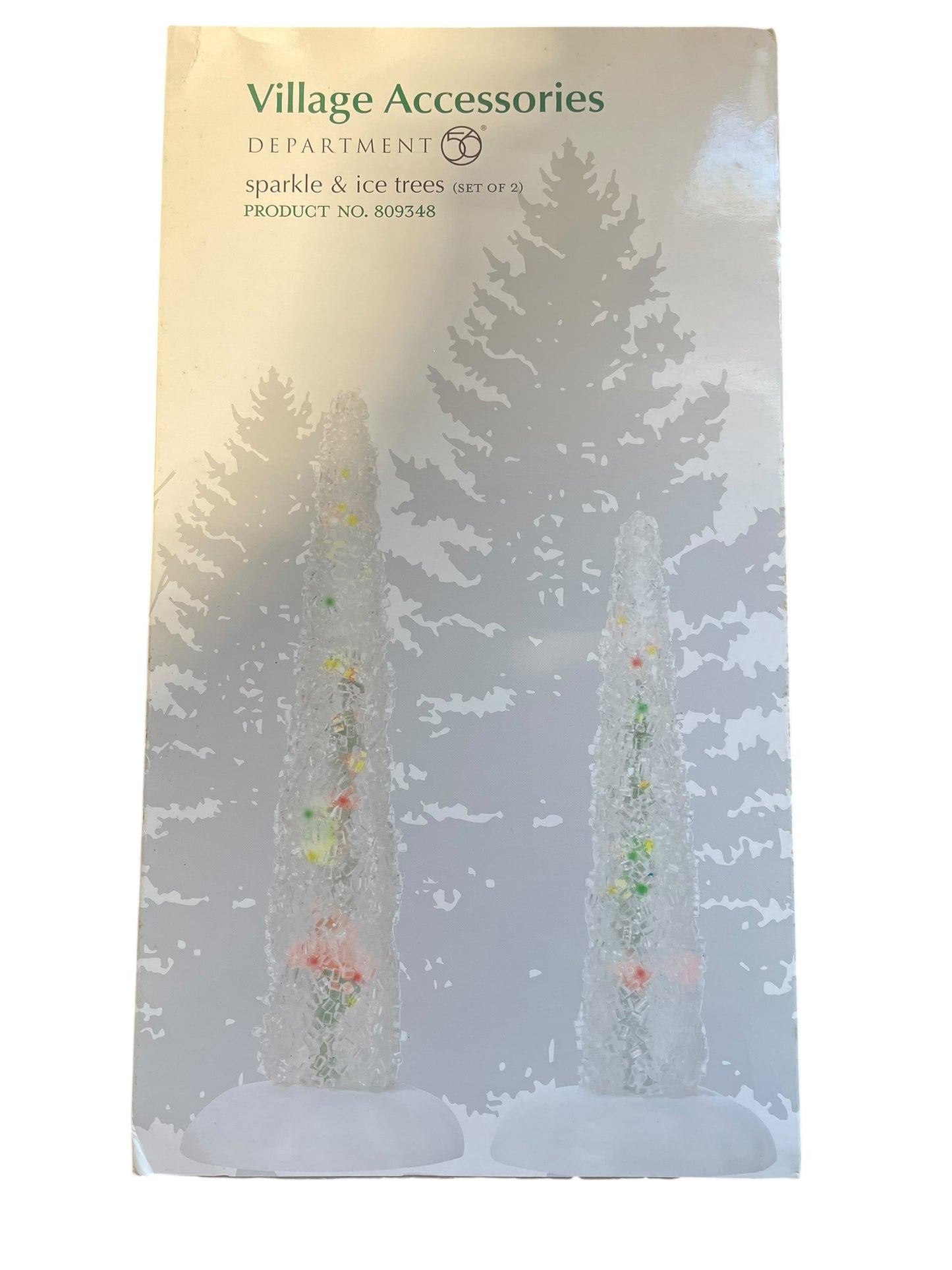 Department 56 - Village Accessories - Sparkle & Ice Trees