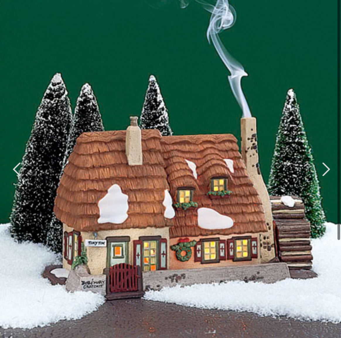 Department 56 - Dickens Village - The Christmas Carol Cottage