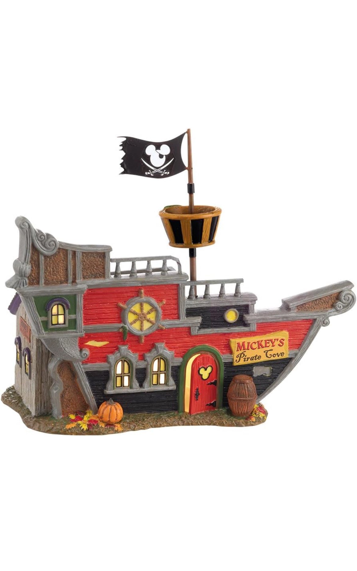 Department 56 - Snow Village - Halloween - Mickey's Pirate Cove