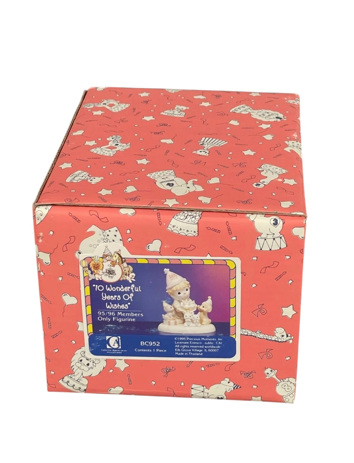 10 Wonderful Years Of Wishes - Precious Moment Figurine