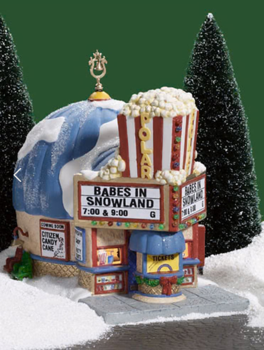 Department 56 - North Pole Village - Polar Palace Theater 56.56741