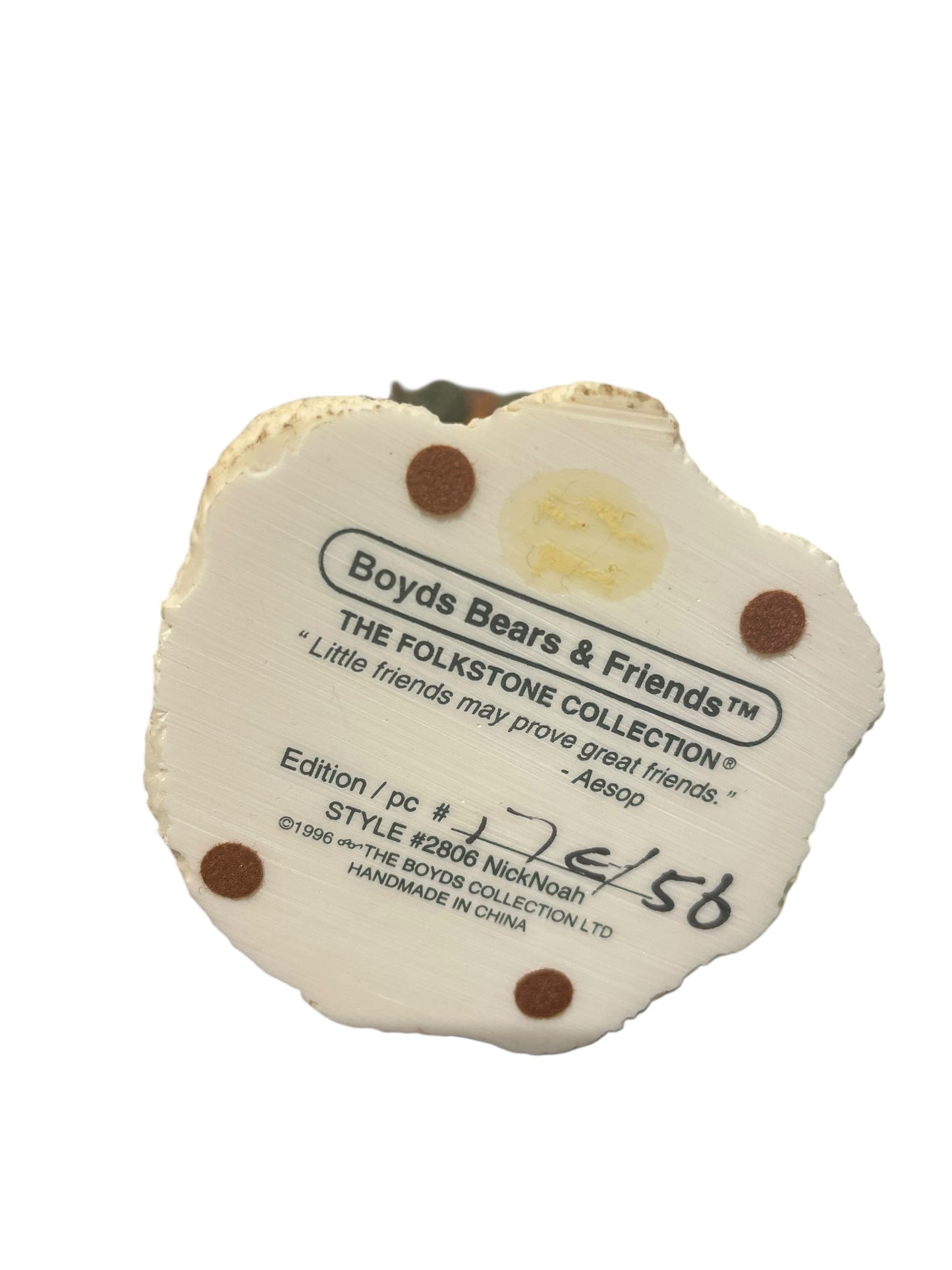 Boyd's Bears Folkstone - NickNoah...Santa with Ark