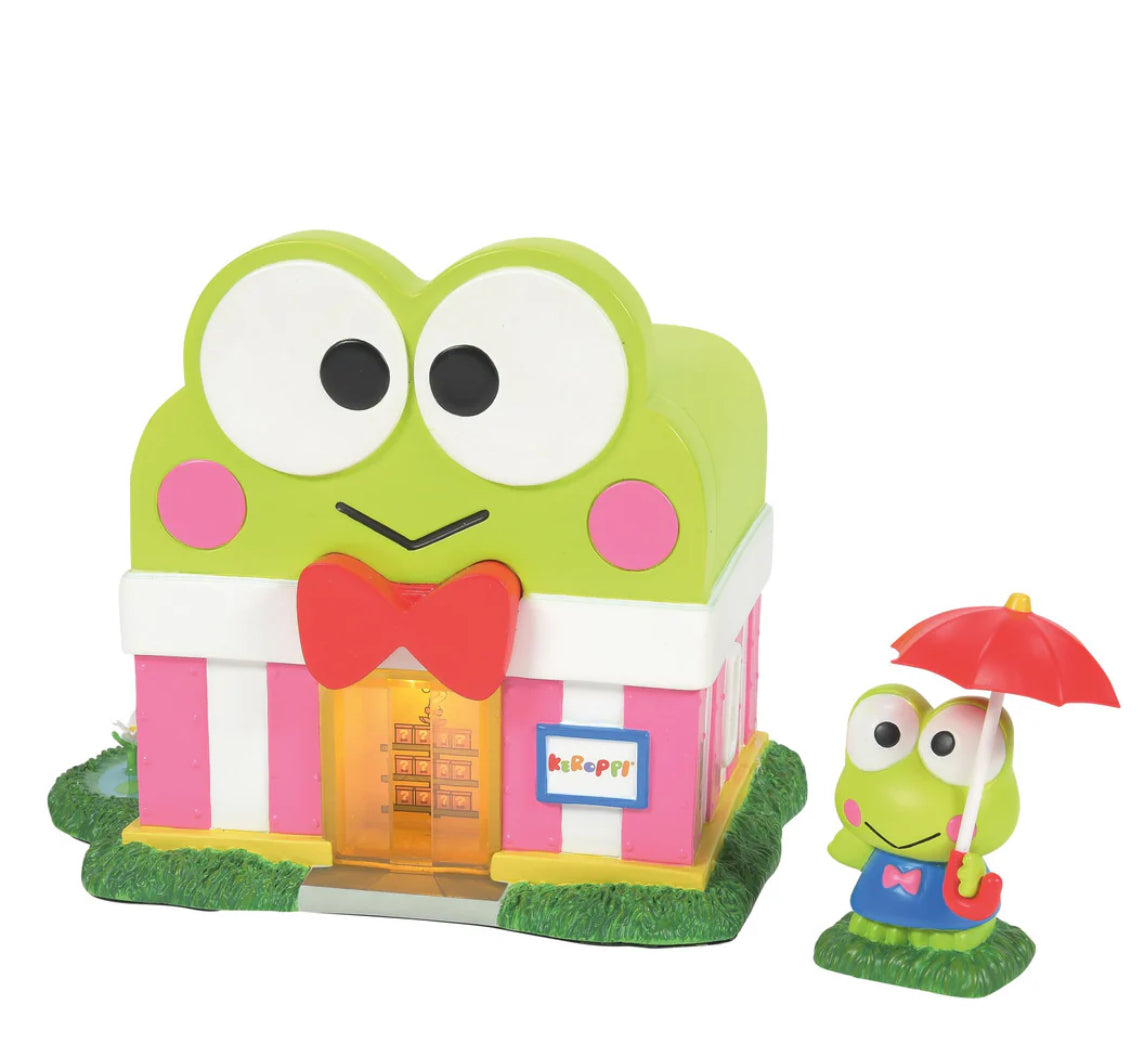 Department 56 - Hello Kitty and Friends - Keroppi"s Market