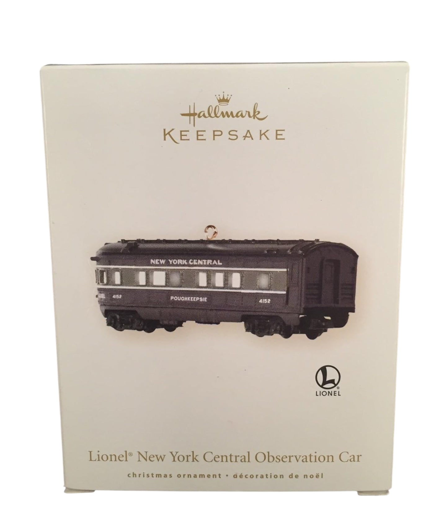 Hallmark 2008 Keepsake Ornament - LIONEL New York Central Observation Car