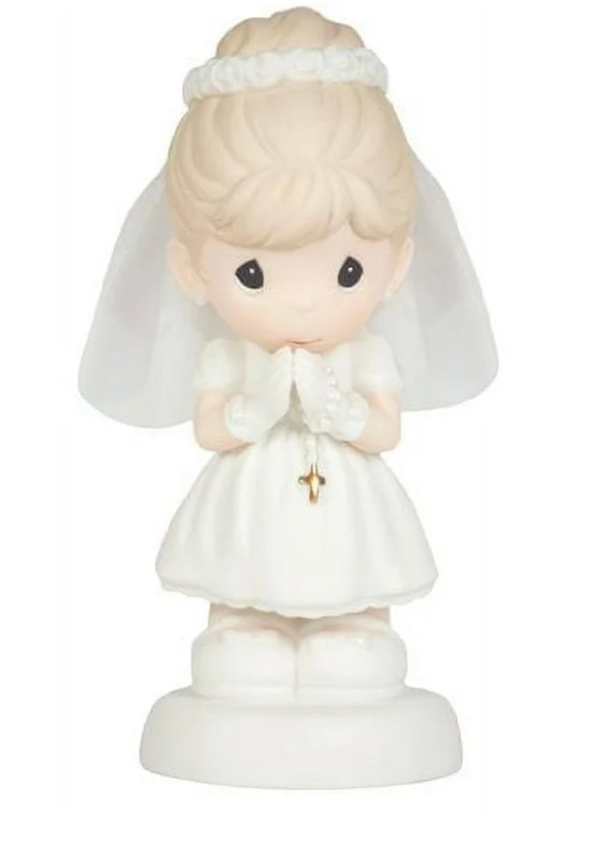 May God's Blessings Be With You On Your First Holy Communion - Precious Moment Figurine