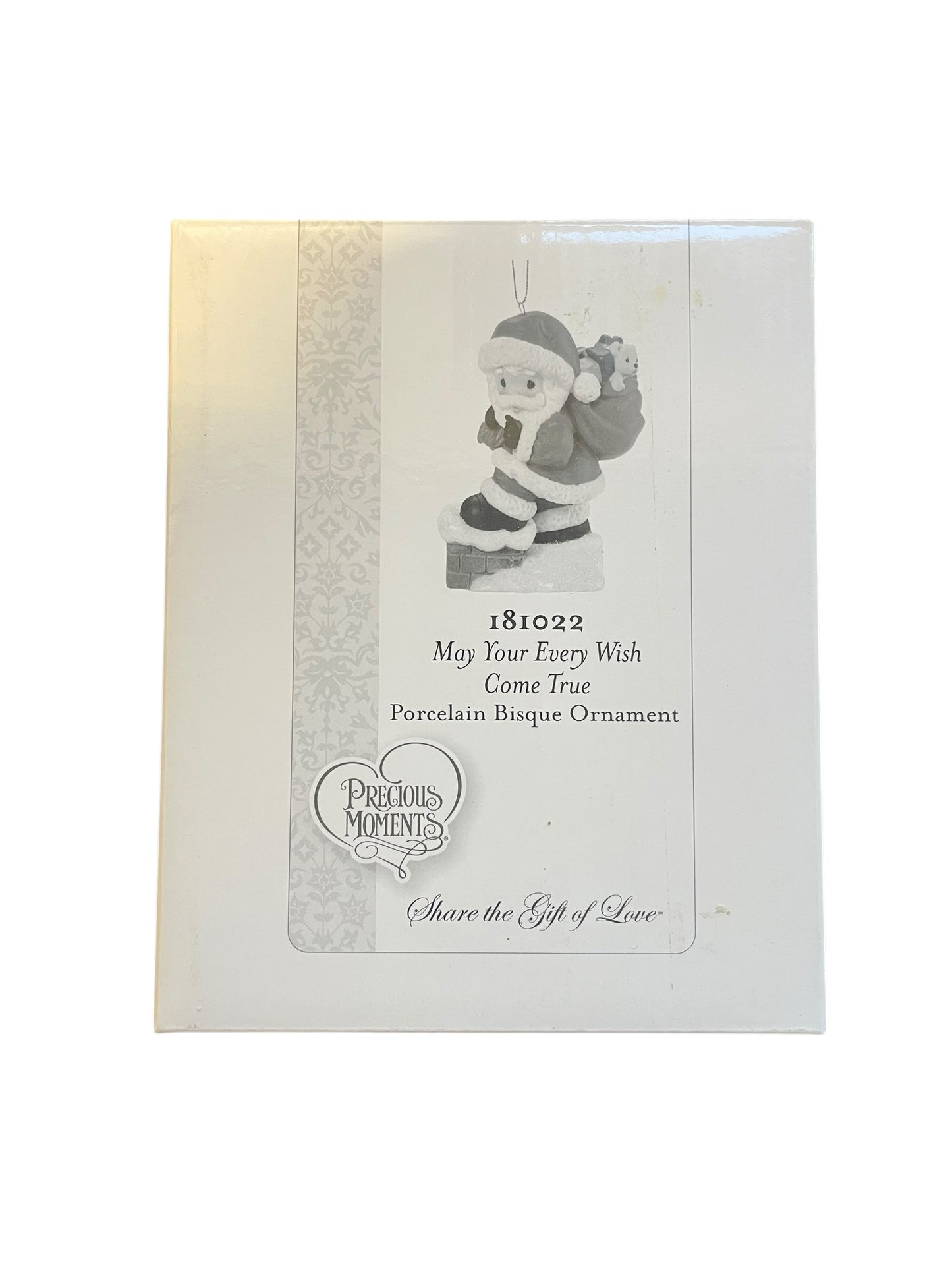 May Your Every Wish Come True - Precious Moments Santa Ornament