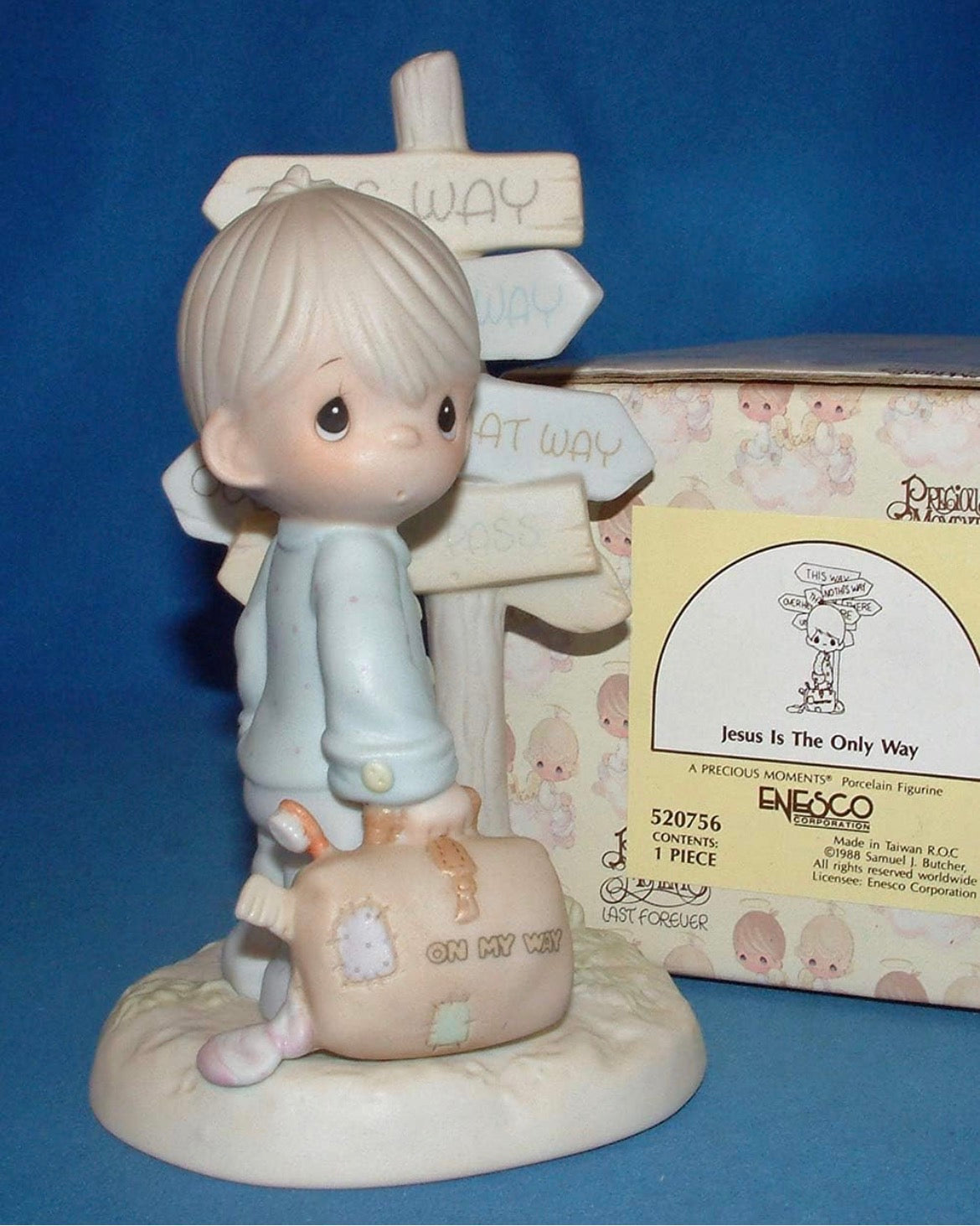 Jesus Is The Only Way - Precious Moment Figurine