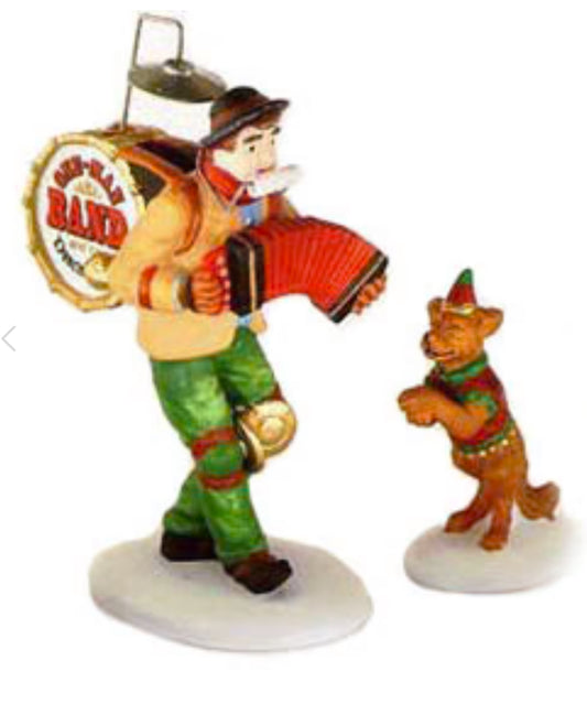 Department 56 - Heritage Village - One-Man Band And The Dancing Dog